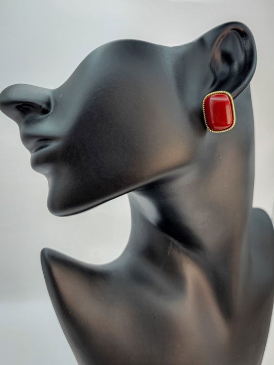 Rouge Royale Ruby Bite Studs