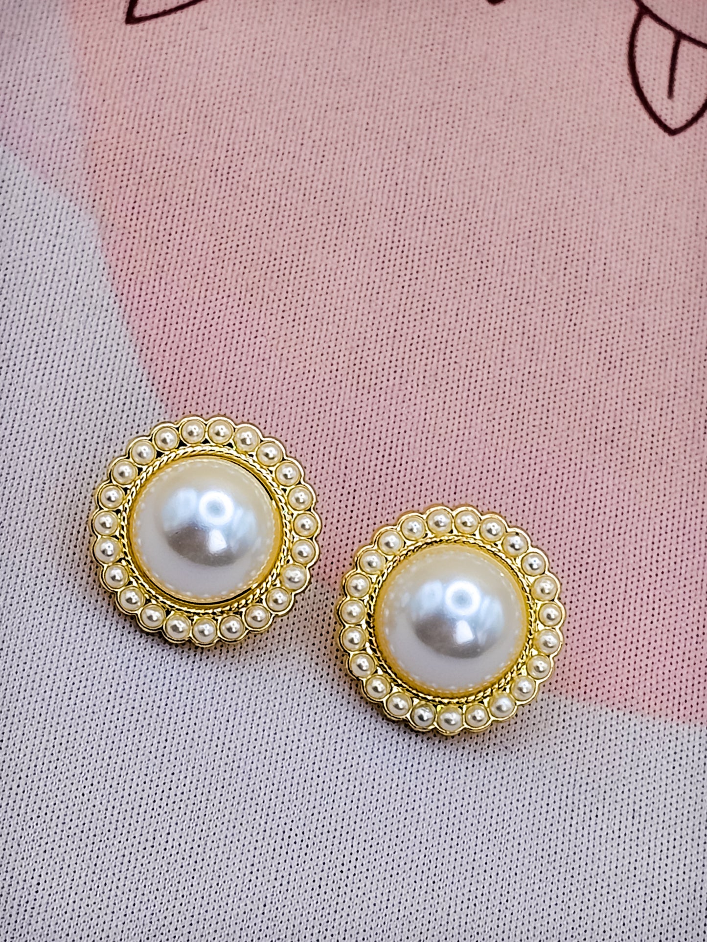 Vintage Luxe Legacy Pearl Studs