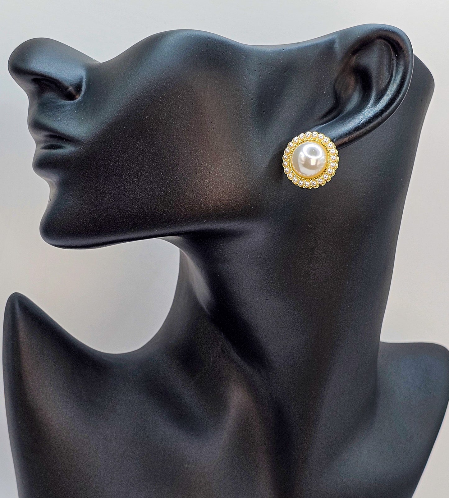 Vintage Luxe Legacy Pearl Studs