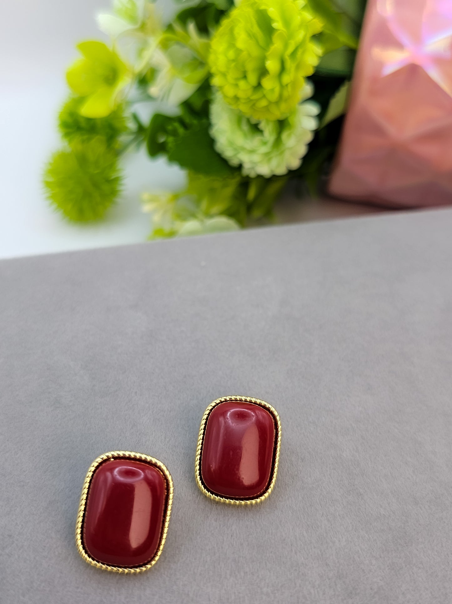 Rouge Royale Ruby Bite Studs