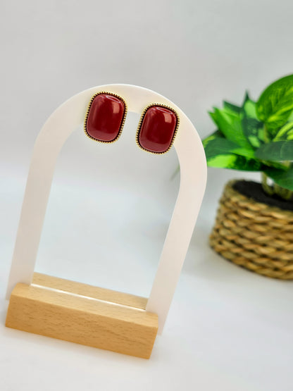 Rouge Royale Ruby Bite Studs