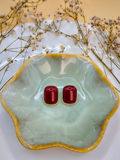 Rouge Royale Ruby Bite Studs