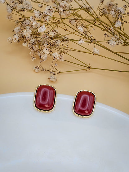 Rouge Royale Ruby Bite Studs