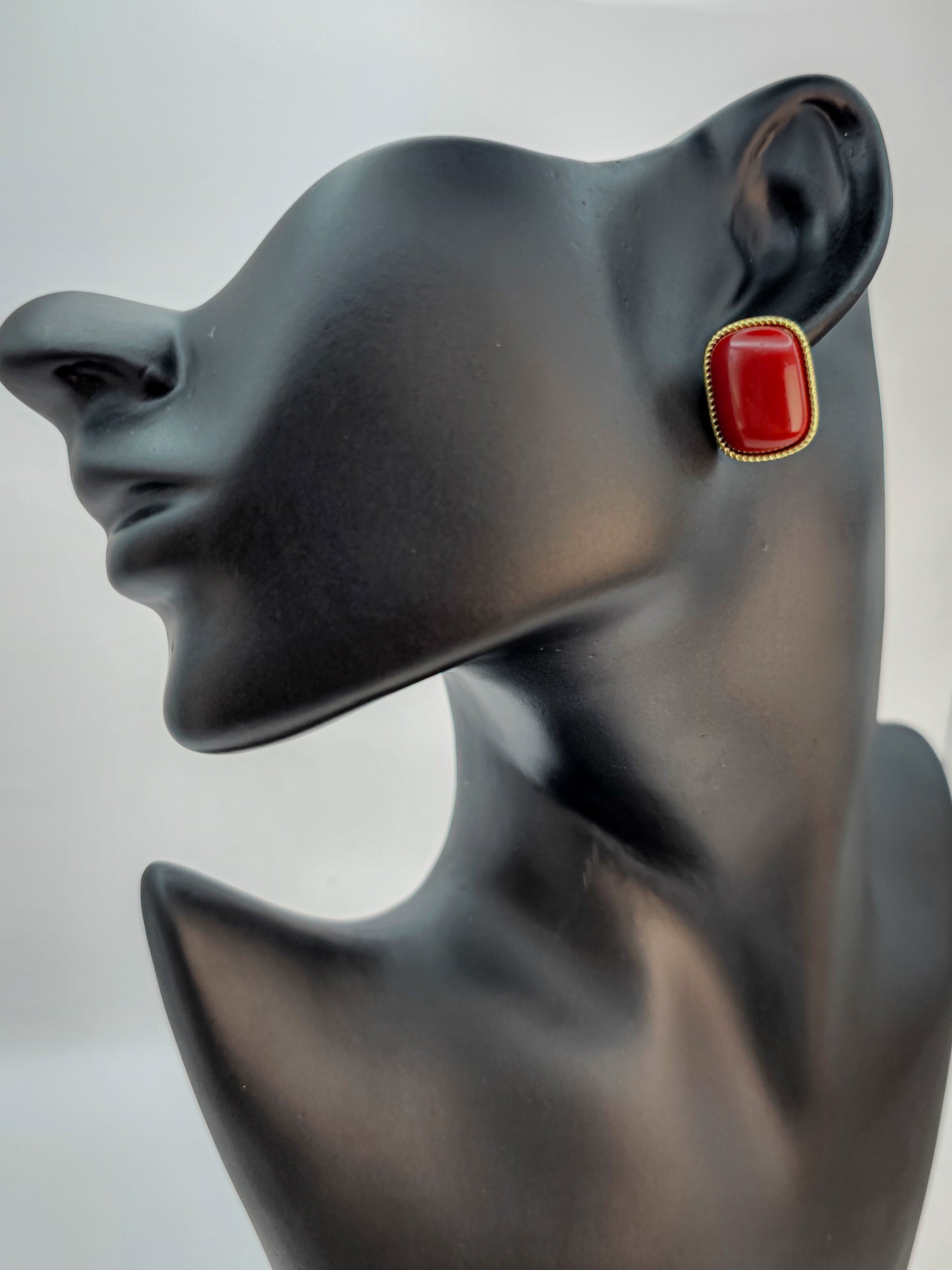 Rouge Royale Ruby Bite Studs