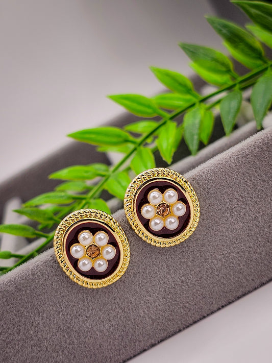 Timeless Velvet Bloom Studs